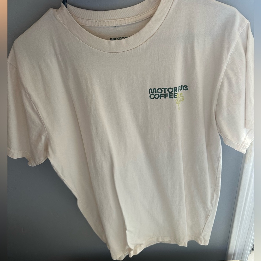 Motoring Coffee Tee Unworn